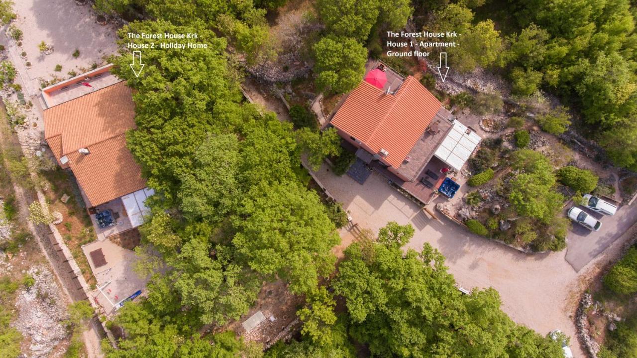 The Forest House Krk 2 Kras エクステリア 写真
